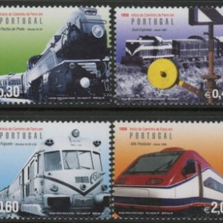 2006 Portugal SG.3389-92 150th Anniv of National Railways Set of 4 values U/M (MNH)
