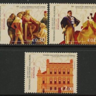 2007 Portugal SG.3421-3 Court of Auditors Set of 3 values U/M (MNH)