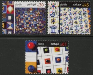 2007 Portugal SG.3418-20 Manuel Cargalero Set of 3 values U/M (MNH)