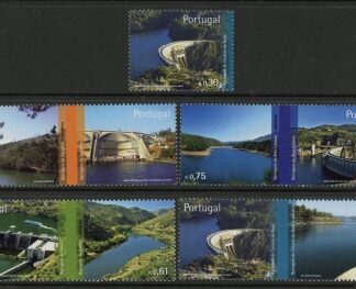 2007 Portugal SG.3445-9 Dams Set of 5 values U/M (MNH)
