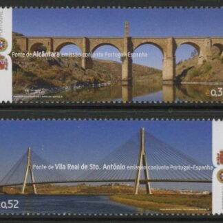 2006 Portugal SG.3377-89 Bridges Set of 2 values U/M (MNH)