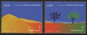 2006 Portugal SG.3342-3 International Year of Deserts Set of 2 values U/M (MNH)