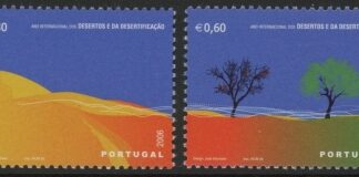 2006 Portugal SG.3342-3 International Year of Deserts Set of 2 values U/M (MNH)