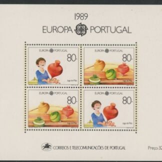1989 Portugal MS.2137 Europa Mini Sheet U/M (MNH)