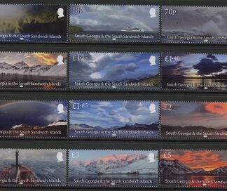 2025 South Georgia. SG.857-68 Weather. set 12 values. U/M (MNH)