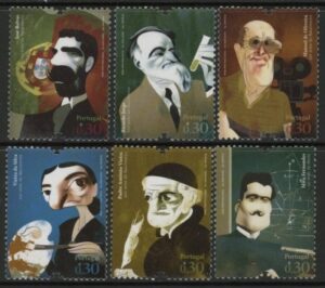 2008 Portugal SG.3547-52 Personalities Set of 6 values U/M (MNH)