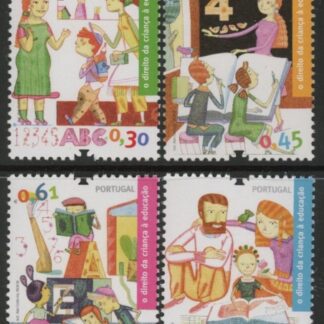 2008 Portugal SG.3560-3 Rights of the Child Set of 4 values U/M (MNH)