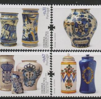 2008 Portugal SG.3594-7 Ceramics Set of 4 values U/M (MNH)