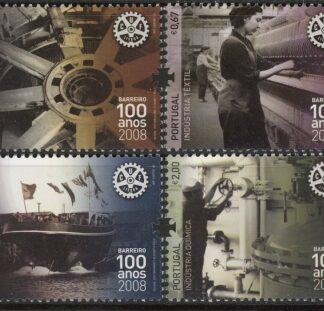 2008 Portugal SG.3589-92 Cent of Group CUF Set of 4 values  U/M (MNH)