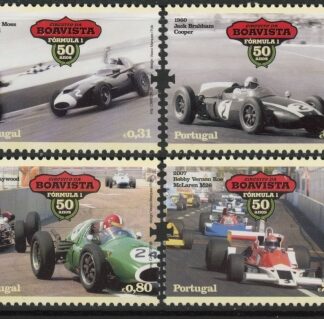 2008 Portugal SG.3583-6 50th Anniv of Formula I Set of 4 values U/M (MNH)