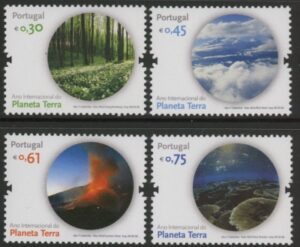 2008 Portugal SG.3540-3 Year of Planet Earth Set of 4 Values U/M (MNH)