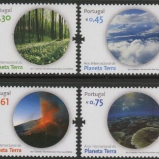 2008 Portugal SG.3540-3 Year of Planet Earth Set of 4 Values U/M (MNH)