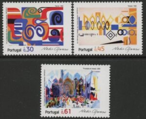 2007 Portugal SG.3510-2 Portugese Artists Set of 3 values U/M (MNH)