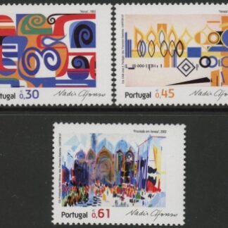 2007 Portugal SG.3510-2 Portugese Artists Set of 3 values U/M (MNH)