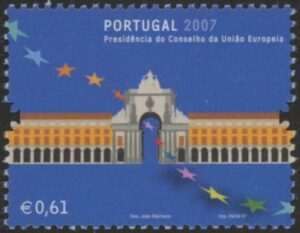 2007 Portugal SG.3497 Presidency of the European Union U/M (MNH)