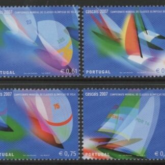 2007 Portugal SG.3463-6 ISAF World Sailing Set of 4 values U/M (MNH)