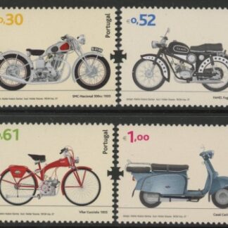 2007 Portugal SG.3499-502 Motorcycles Set of 4 values U/M (MNH)