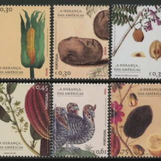 2007 Portugal SG.3513-89 Plants & Animals Set of 6 values U/M (MNH)