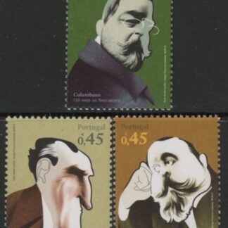 2007 Portugal SG.3506-8 Personalities Set of 3 values U/M (MNH)