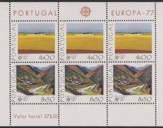 1977 Portugal MS.1655 Europa Mini Sheet U/M (MNH)