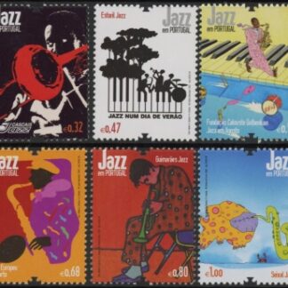 2009 Portugal SG.3677-82 Jazz Set of 6 values U/M (MNH)