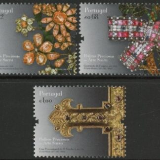 2010 Portugal SG.3736-8 Precious Stones Set of 3 values U/M (MNH)
