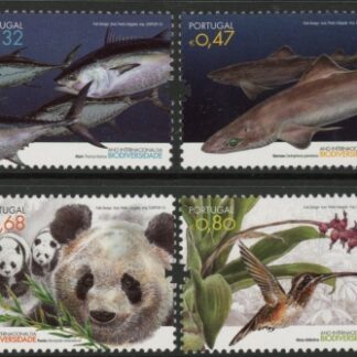 2010 Portugal SG.3731-4 Year of Biodiversity Set of 4 values U/M (MNH)