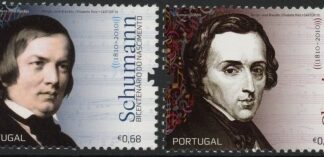 2010 Portugal SG.3726-7 Composers Set of 2 values U/M (MNH)