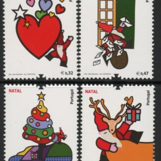 2009 Portugal SG.3719-22 Christmas Set of 4 values U/M (MNH)