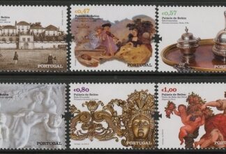 2009 Portugal SG.3694-9 Belem Palace Set of 6 values U/M (MNH)