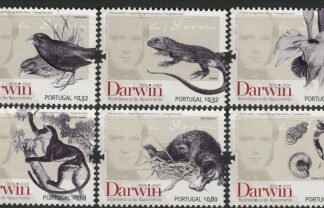 2009 Portugal SG.3643-8 Charles Darwin Set of 6 values U/M (MNH)