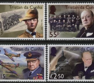 2024 Tristan Da Cunha. SG.TBA Chrchill  set 4 values U/M (MNH)