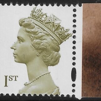 SG.2124d 1st 2B olive brown New Millenium  perf 14 Walsall ex DX26   U/M (MNH)
