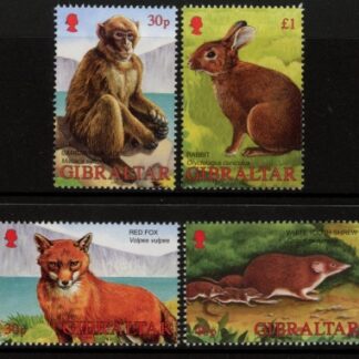 2002  Gibraltar  SG.1011-4 Wildlife. set 4 values. U/M (MNH)
