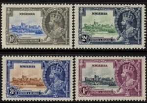 1935 Nigeria SG.30-3 Silver Jubilee mounted mint