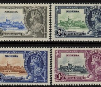1935 Nigeria SG.30-3 Silver Jubilee mounted mint