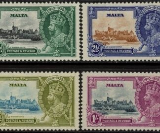 1935 Malta   - SG.210-3  KGV Silver Jubilee set mounted mint.