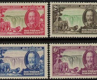 1935 Southern Rhodesia SG31-4  KGV Silver Jubilee set mounted mint