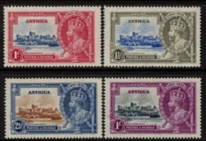 1935 Antigua SG.91-4 KGV Silver Jubilee set mounted mint.