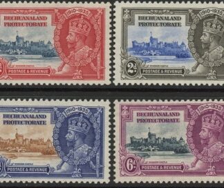 1935 Bechuanaland Protectorate SG.111-4 Silver Jubilee set 4 values u/m  (MNH)