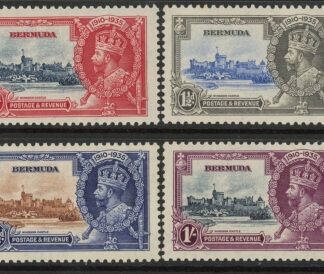 1935 Bemuda SG.94-7 Silver Jubilee set 4 values u/m  (MNH)