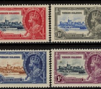 1935 Virgin Islands  SG.103-6  Silver Jubilee set 4 values u/m  (MNH)
