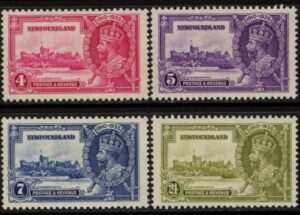 1935 Newfoundland - KGV Silver Jubilee SG.250/3 U/M (MNH)