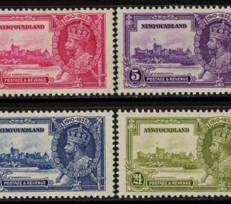 1935 Newfoundland - KGV Silver Jubilee SG.250/3 U/M (MNH)