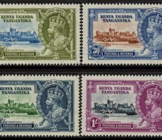 1935 K.U.T   SG.124-7  Silver Jubilee set 4 values   U/M (MNH)