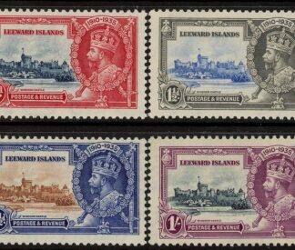 1935 Leeward Islands  SG.88-91  Silver Jubilee set 4 values u/m  (MNH)