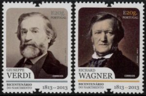 2013 Portugal SG.4028-9 Composers Set of 2 values U/M (MNH)