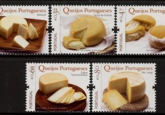 2010 Portugal SG.3769-73Portugese Cheese Set of 5 values U/M (MNH)