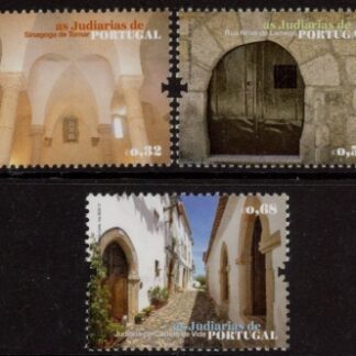 2010 Portugal SG.3777-9 Jewish Quarters Set of 3 values U/M (MNH)