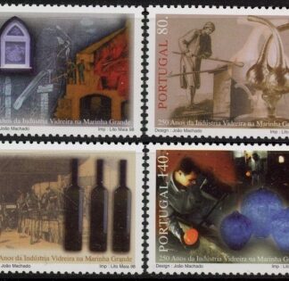 1998 Portugal SG.2655-8 Glass Production Set of 4 values U/M (MNH)